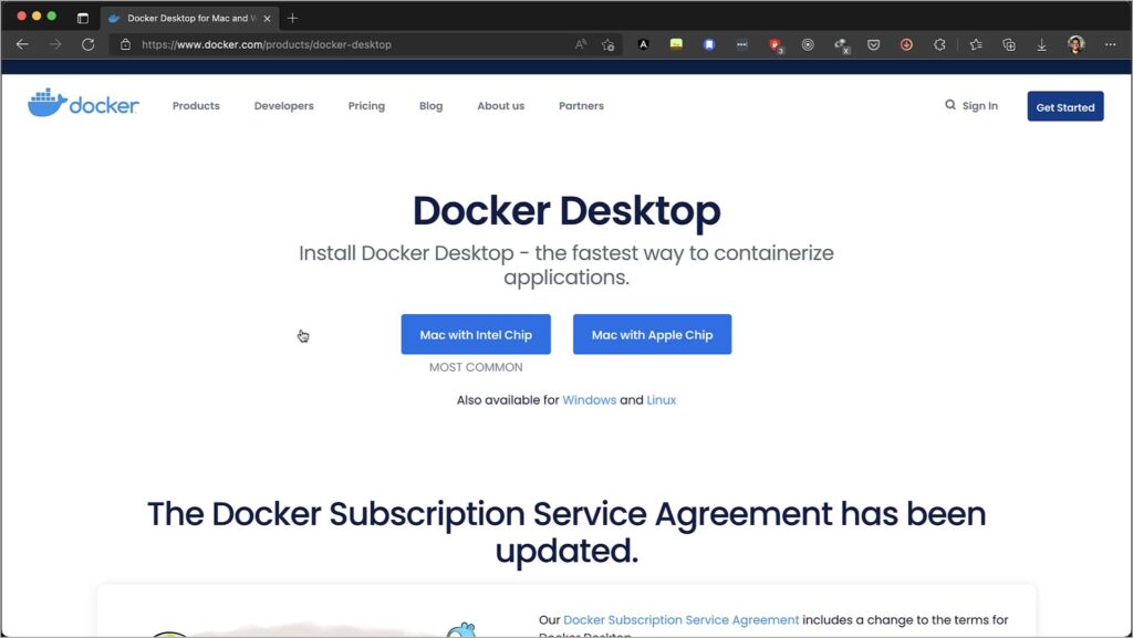 Entendendo os processadores do Mac para a instalação do Docker