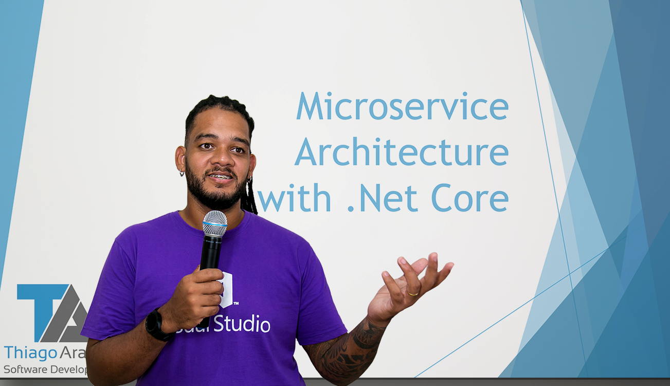 Imagem Palestra de Microsserviços com .Net Core